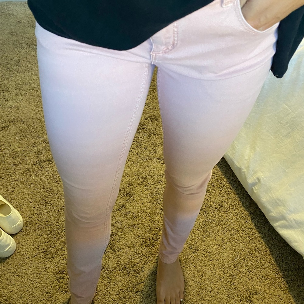 Blush jeggings